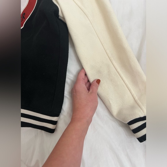 Disney Mickey Mouse Original Mouseketeer bomber varsity snap jacket - Picture 12 of 12